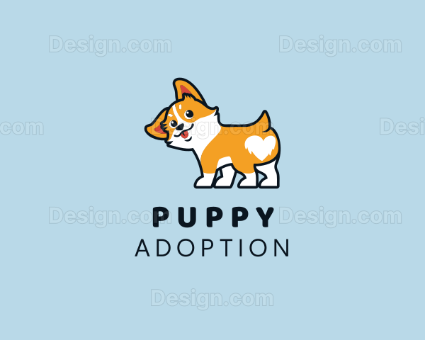Puppy Adoption Service Logo